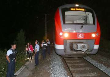 Afghan teen shot dead after attacking passengers with axe on German train
