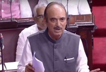 Ghulam Nabi Azad in Rajya Sabha