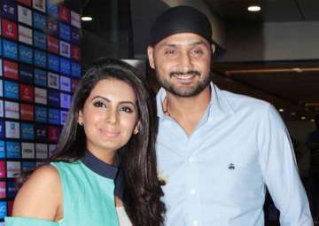 Harbhajan Singh and Geeta Basra