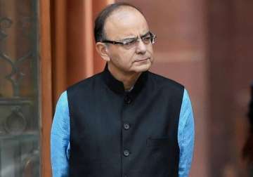 Finance Minister Arun Jaitley