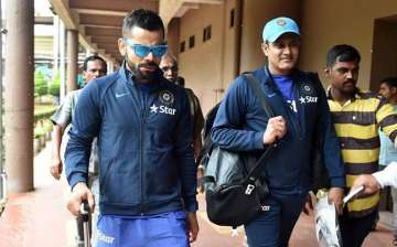 I am all for Virat Kohli’s aggression, says coach Kumble