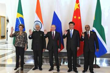 Heads of BRICS nations 