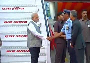 PM Modi returns India