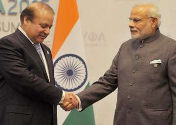 PM Modi with Pak PM Nawaz Sharif
