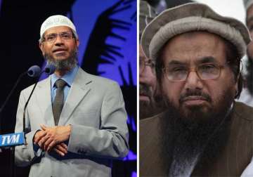 Zakir Naik and Hafiz Saeed