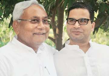 Nitish Kumar and Prashant Kishor