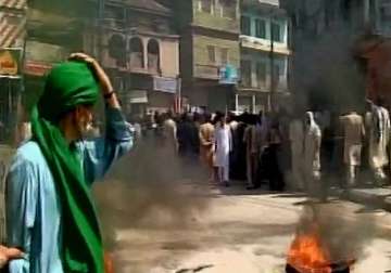 Locals burn Pakistan’s flag as protests escalate against rigged polls in PoK