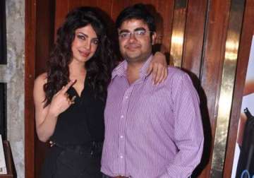 Priyanka Chopra with her brother