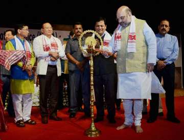 Amit Shah inaugurates NEDA conclave in Guwahati