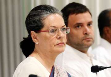 Sonia Gandhi and Rahul Gandhi