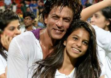 Shah Rukh Khan with Suhana