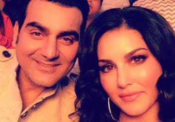 Sunny Leone’s picture with Arbaaz Khan