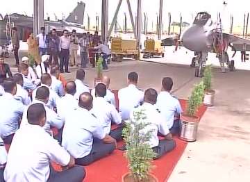 Two Tejas aircraft were inducted into IAF today