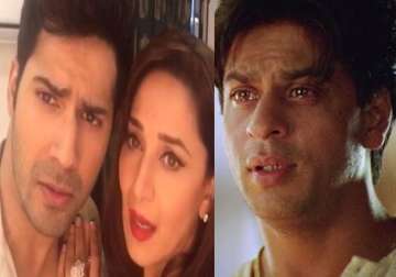 Varun, Madhuri dubsmash ‘Babuji ne kaha ghar chod do’