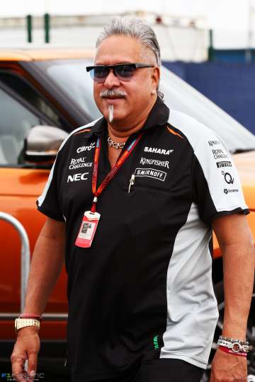 Vijay Mallya spotted at the event