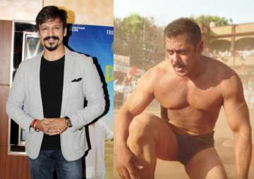 Vivek Oberoi, Salman Khan in Sultan