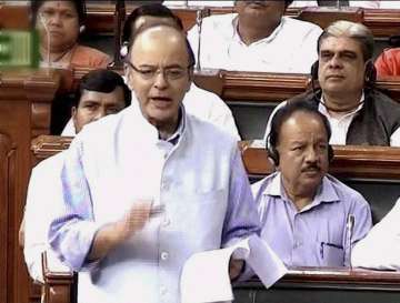 Arun Jaitley in Lok Sabha