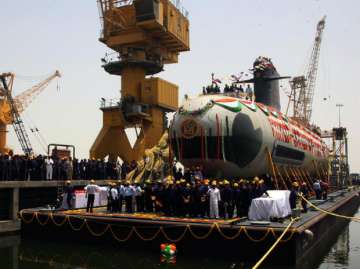 Scorpene class submarine INS Kalvari