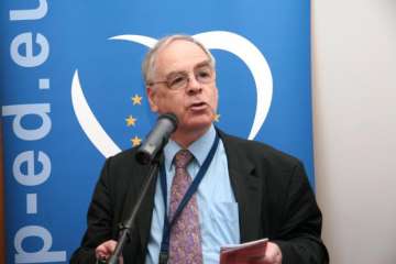 Hungarian member of European Parliament Gyorgy Schopflin