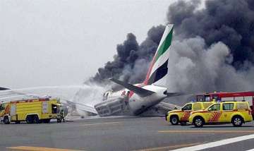 Crash-landing of Emirates plane in Dubai