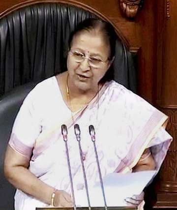 LS Speaker Sumitra Mahajan