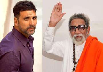 Akshay Kumar, Bal Thackeray