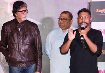 Amitabh Bachchan with Shoojit Sircar