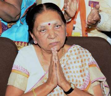 Gujarat Chief Minister Anandiben Patel