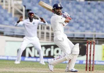 Rahane hits ton as India declare at 500/9 on Day 3