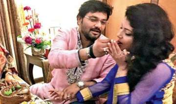 Babul Supriyo with Rachna Sharma
