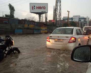 Heavy rainfall has once again brought Millennium City Gurgaon 