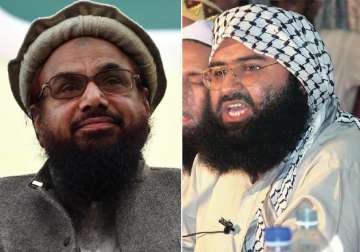 Hafiz Saeed and Masood Azhar