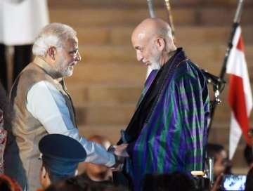 Hamid Karzai and PM Modi | India TV