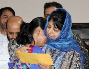 Jammu and Kashmir Chief Minister Mehbooba Mufti