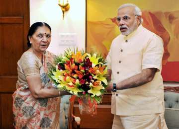 Narendra Modi and Anandiben Patel