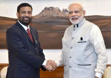 Bimalendra Nidhi and Narendra Modi