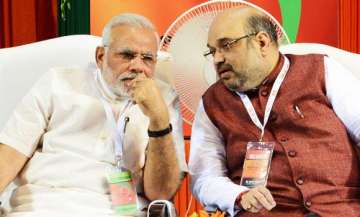 PM Narendra Modi and BJP chief Amit Shah