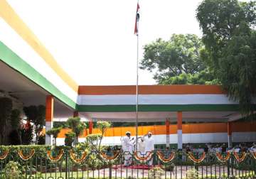 Flag hoisting and Independence Day celebrations at AICC