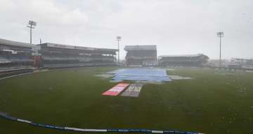 Second day’s Play abandoned due to wet outfield    