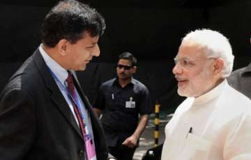 Raghuram Rajan with Narendra Modi