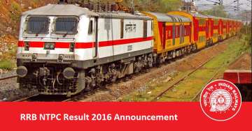 RRB NTPC RESULT 2016