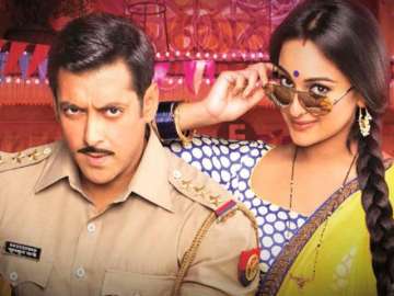 Sonakshi Sinha and Salman Khan in Dabangg 3