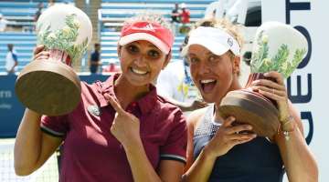 Sania Mirza moves alone to top spot in WTA women’s doubles rankings