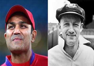Check out Sehwag’s hilarious birthday tweet for Don Bradman 