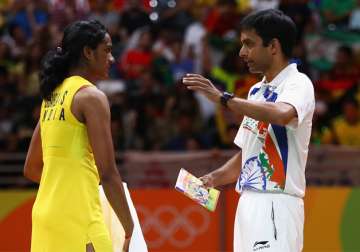 PV Sindhu and Pullela Gopichand