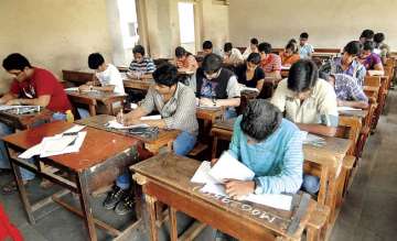 Students taking SSC exam