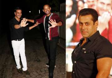 Next on Will Smith’s itinerary: A party with Salman Khan?