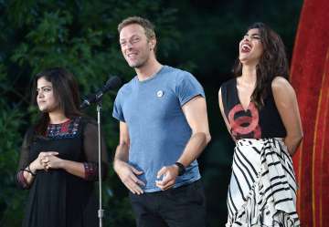 Priyanka Chopra with Chris Martin 