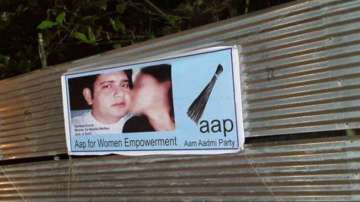 AAP fumes as ‘objectionable’ posters of Sandeep Kumar spring up in Goa