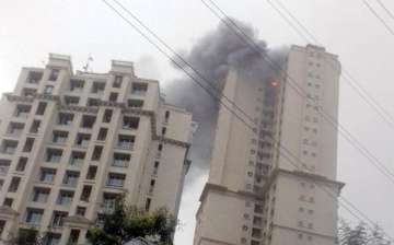 Fire at Hiranandani towers Mumbai